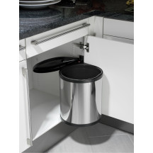 Kosz na śmieci HAILO M Box stalowy 15l