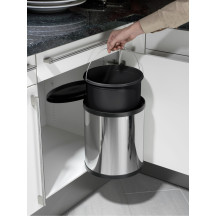 Kosz na śmieci HAILO M Box stalowy 15l