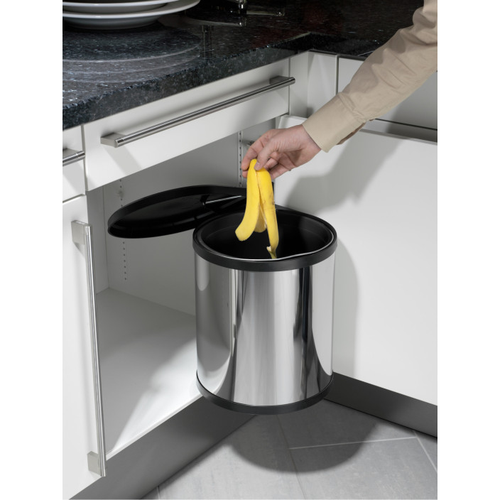 Kosz na śmieci HAILO M Box stalowy 15l