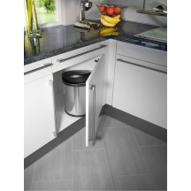 Kosz na śmieci HAILO M Box stalowy 15l