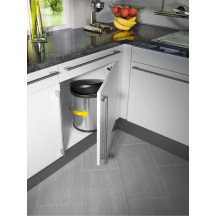 Kosz na śmieci HAILO M Box stalowy 15l