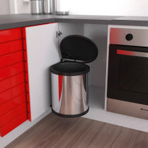 Kosz na śmieci HAILO M Box stalowy 15l