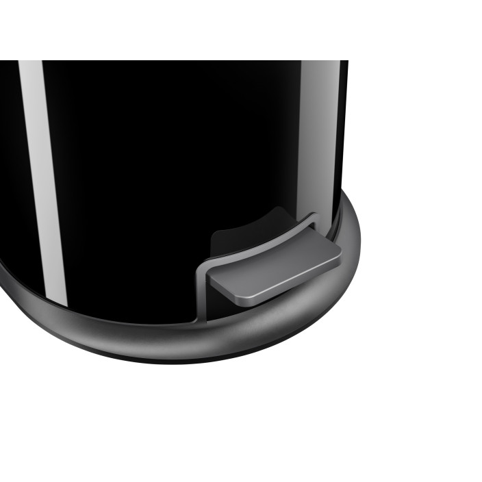 Kosz na śmieci HAILO M Pure czarny 12l 