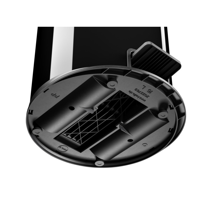 Kosz na śmieci HAILO M Pure czarny 12l 