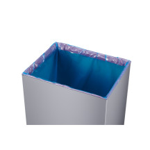 Kosz na śmieci HAILO XL Big-Box Swing srebrny 52l