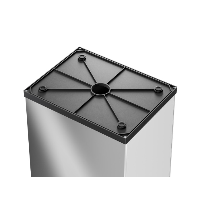 Kosz na śmieci HAILO XL Big-Box Swing stalowy 52l