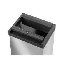 Kosz na śmieci HAILO XL Big-Box Swing stalowy 52l