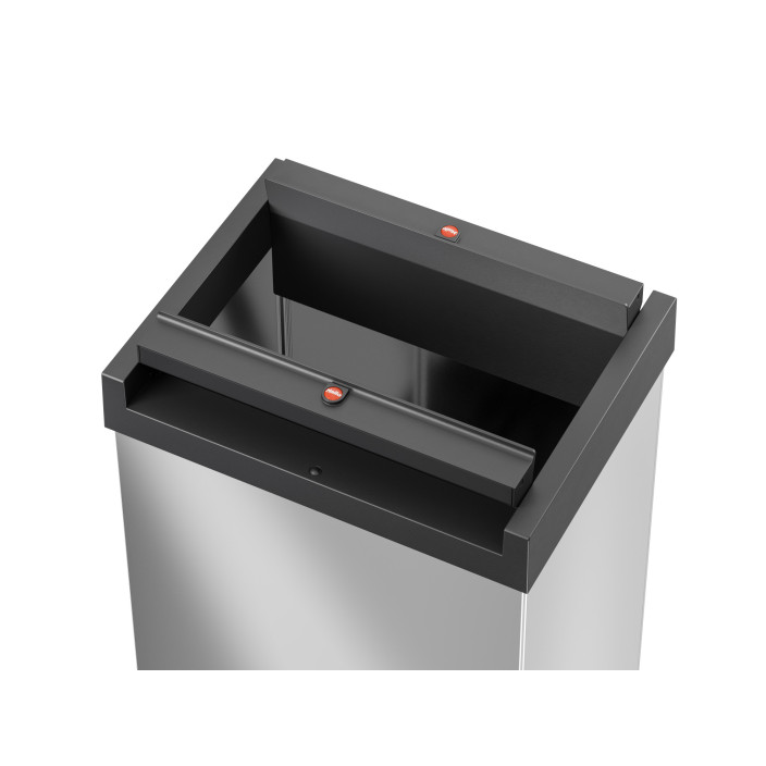 Kosz na śmieci HAILO XL Big-Box Swing stalowy 52l