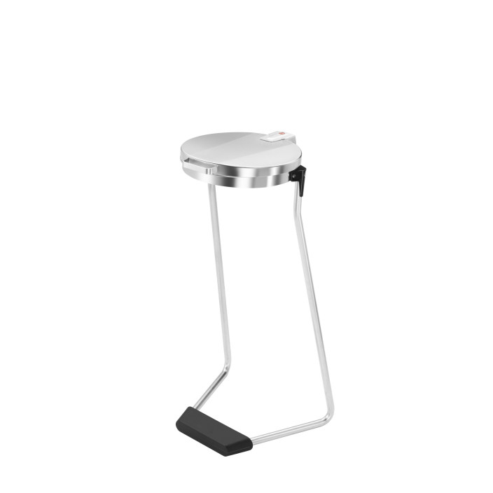 Kosz na śmieci HAILO XXXL Profiline MSS Design srebrny 120l