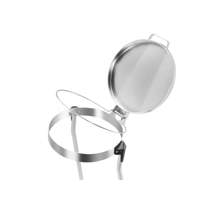 Kosz na śmieci HAILO XXXL Profiline MSS Design srebrny 120l