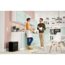 Kosz na śmieci HAILO Öko trio Plus L 3x9l czarny