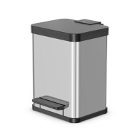 Kosz na śmieci HAILO Öko uno Plus M stalowy 17l