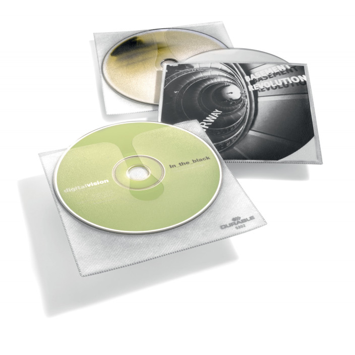 (Koszulki na CD/DVD DURABLE 10szt. 5202-19