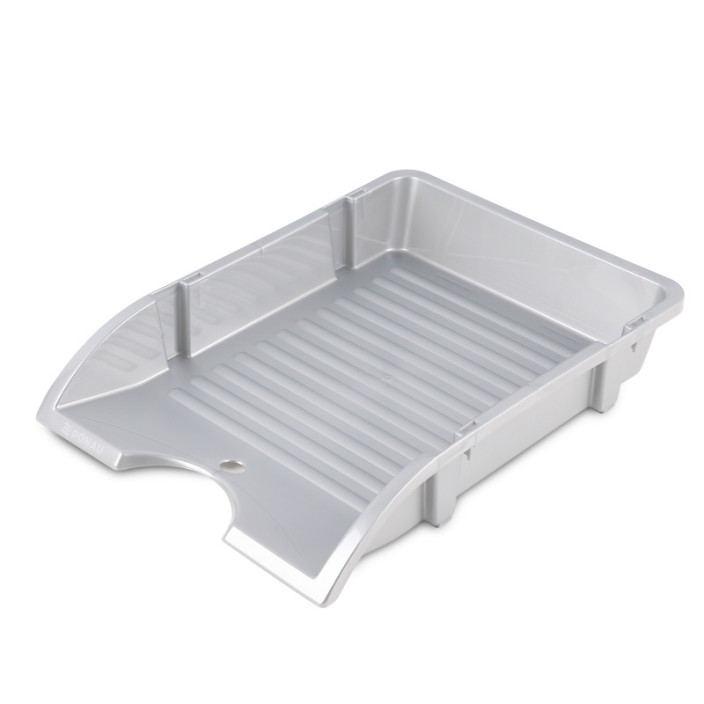 Kuweta na dokumenty DONAU niełamliwa srebrna