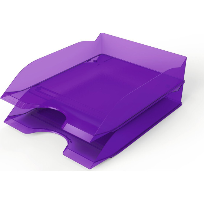 Kuweta na dokumenty DURABLE Basic bezbarwna fioletowa 1701674992 (2)