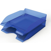 Kuweta na dokumenty DURABLE Basic bezbarwna niebieska 1701674540 (2)