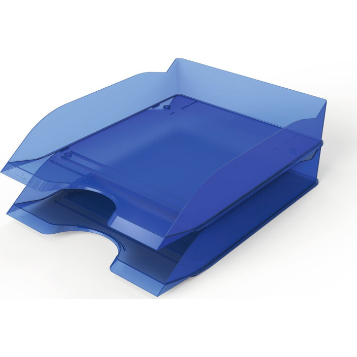 Kuweta na dokumenty DURABLE Basic bezbarwna niebieska 1701674540 (2)