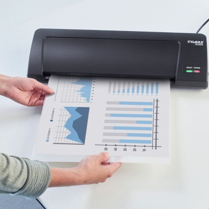 Laminator do papieru DAHLE A3 70203 czarny (7)