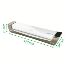 Laminator do papieru LEITZ iLam Office A3 230V srebrny (3)
