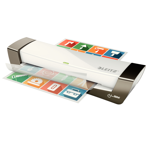 Laminator do papieru LEITZ iLam Office A4 230V srebrny (3)