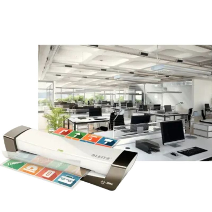 Laminator do papieru LEITZ iLam Office A4 230V srebrny (9)