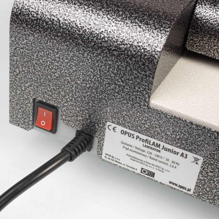 Laminator do papieru OPUS profiLAM Junior A3 (9)