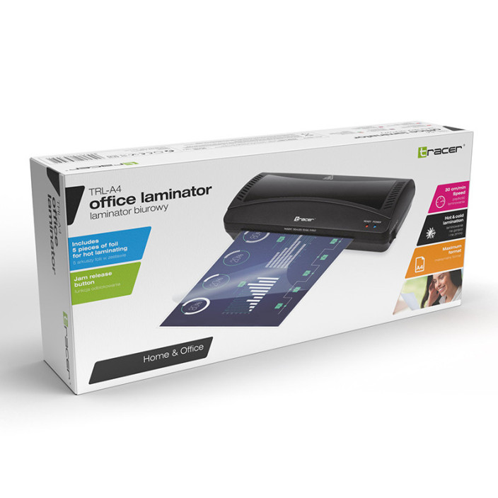 Laminator do papieru TRACER TRL A4 (3)