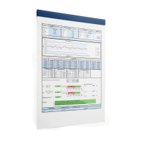 Listwa samoprzylepna magnetyczna DURABLE Durafix Rail 210mm granatowa