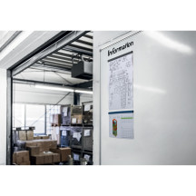 Listwa samoprzylepna magnetyczna DURABLE Durafix Rail 297mm srebrna