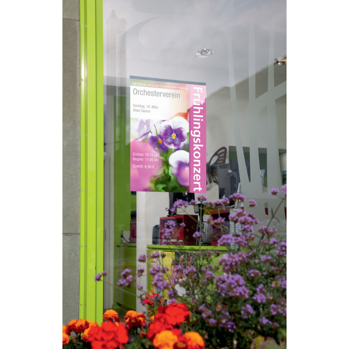 Listwa samoprzylepna magnetyczna DURABLE Durafix Rail 297mm srebrna