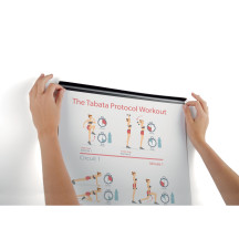 Listwa samoprzylepna magnetyczna DURABLE Durafix Roll 5m srebrna