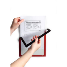 Magnetyczna ramka informacyjna DURABLE DURAFRAME MAGNETIC A4 5szt. czerwona