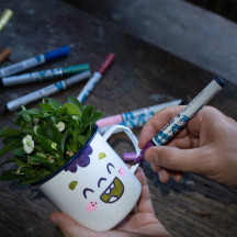 Marker akrylowy SCHNEIDER Paint-it A 2 mm 4 szt. metaliczny 