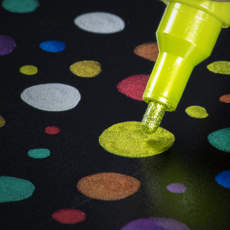 Marker akrylowy SCHNEIDER Paint-it A 2 mm 4 szt. metaliczny 