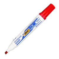 Marker BIC suchościeralny Velleda 1751 3,7-5,5mm ścięty czerwony