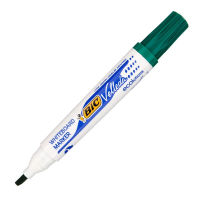 Marker BIC suchościeralny Velleda 1751 3,7-5,5mm ścięty zielony