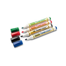 Marker do tablic suchościeralnych PENTEL MW85 okrągły czarny