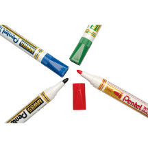 Marker do tablic suchościeralnych PENTEL MW85 okrągły czarny