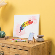 Marker EDDING akrylowy 5100 okrągły 2-3mm matowy czarny