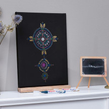 Marker EDDING akrylowy 5100 okrągły 2-3mm matowy czarny