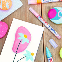 Marker EDDING akrylowy 5100 okrągły 2-3mm mix pastelowych kolorów 5szt.