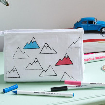 Marker EDDING do tekstyliów 4600 okrągły 1mm czarny (12)