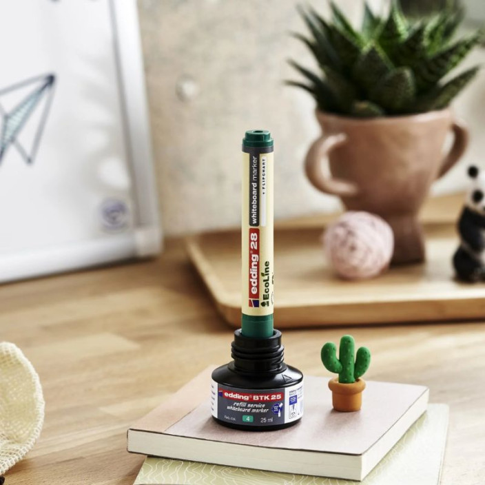 Marker EDDING Ecoline suchościeralny 28 okrągły 1,5-3mm mix kolorów 4szt. (4)