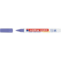 Marker EDDING kredowy 4085 okrągły 1-2mm metaliczny fioletowy
