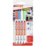 Marker EDDING kredowy 4085 okrągły 1-2mm mix kolorów 4szt.