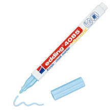 Marker EDDING kredowy 4085 okrągły 1-2mm pastelowy niebieski