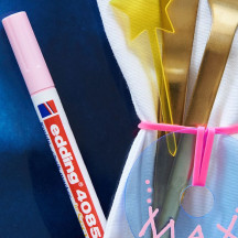 Marker EDDING kredowy 4085 okrągły 1-2mm pastelowy zielony