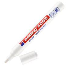 Marker EDDING kredowy 4095 okrągły 2-3mm biały