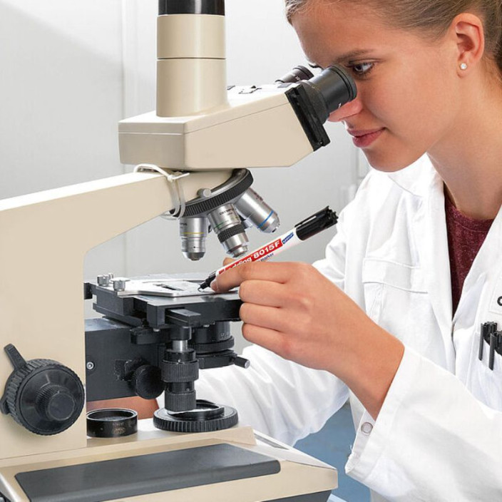 Marker EDDING laboratoryjny 8015F igłowy 0,75mm czarny