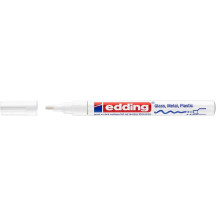 Marker EDDING olejowy 751 okrągły 1-2mm biały